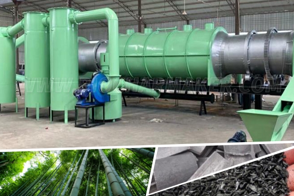 Bamboo Charcoal Making Line