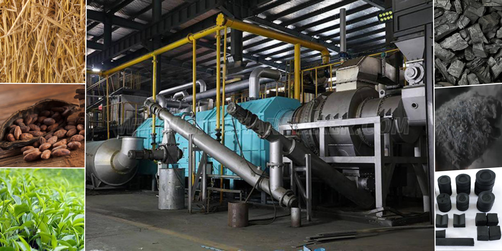 Biomass Charcoal Making Machine To Kenya