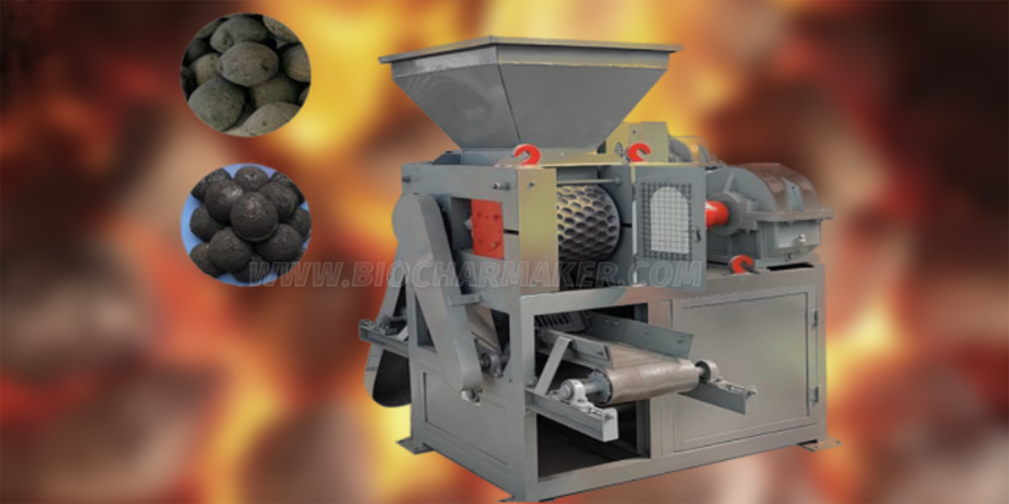 Charcoal Piece Making Machine To UAE