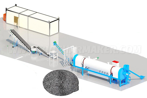 Charcoal Powder Making Machine