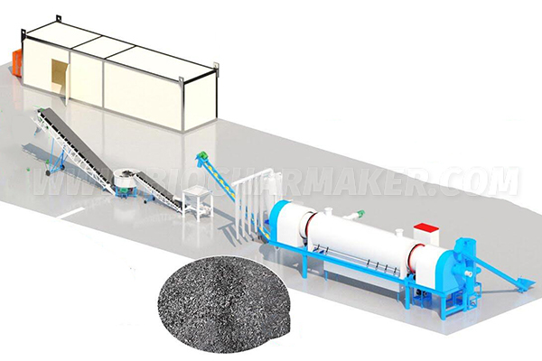 Charcoal Powder Making Machine