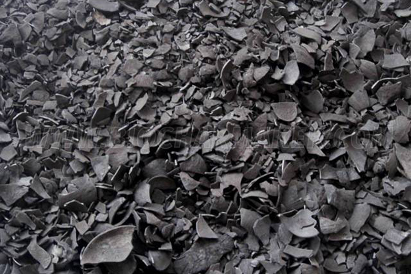 Coconut shell charcoal produced by BM carbonization kiln