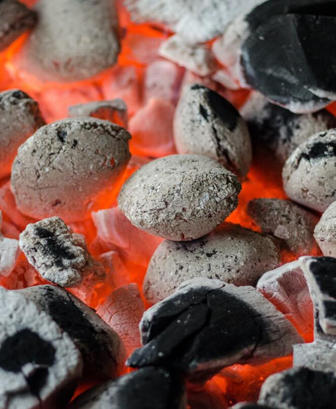 Commercial charcoal making