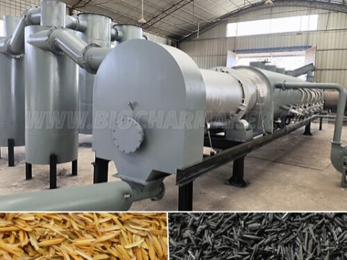 Rice Hull Carbonization
