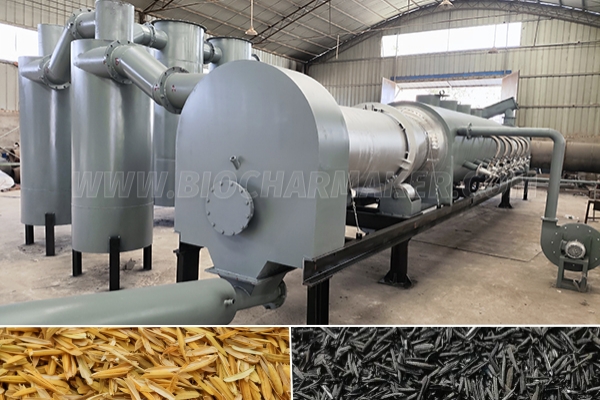 Rice Hull Carbonization