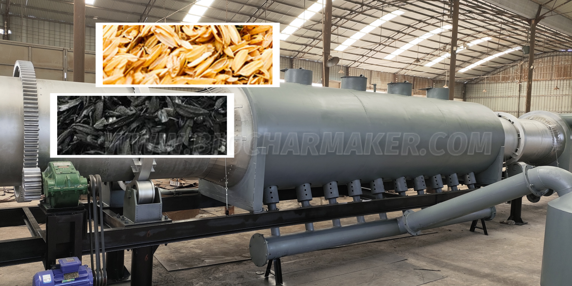 Rice Hull Carbonizer Design