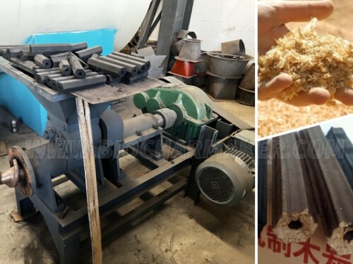 Sawdust Briquette Press Machine