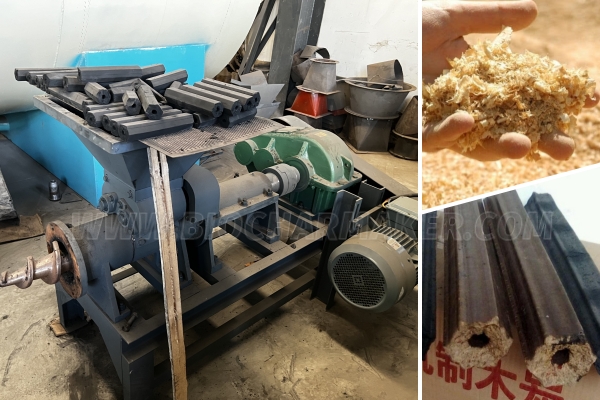 Sawdust Briquette Press Machine