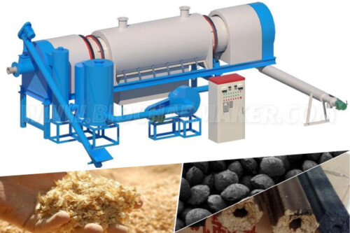 Sawdust Charcoal Making Process