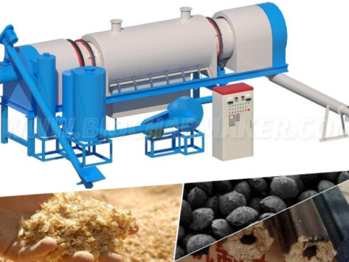 Sawdust Charcoal Making Process